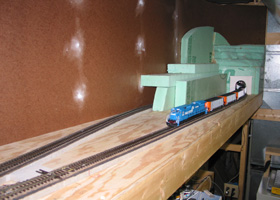More Track Behind Furnace
